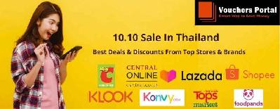 10.10 Sale In Thailand: Best Deals & Discounts From Top Stores & Brands