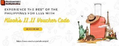 Experience the Best of the Philippines for Less with Klook's 11.11 Voucher Code