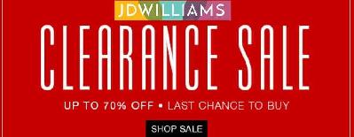 JD Williams Clearance Sale