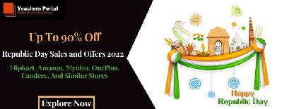 Republic Day Sales and Offers 2022 | Up to 90% Off at Flipkart, Amazon, Myntra, OnePlus, Candere, And Similar Stores