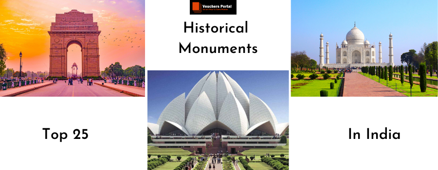 Top 25 Famous Historical Monuments in India to Visit