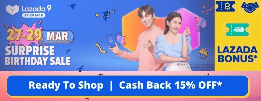 Shop For The Greatest Deals During Lazada Birthday Surprise Sale 2021
