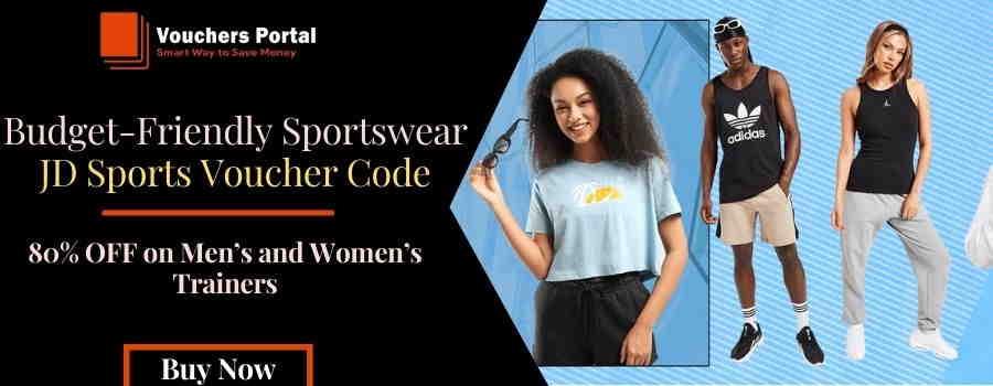 JD Sports Voucher Code: 80% OFF on Men’s and Women’s Trainers