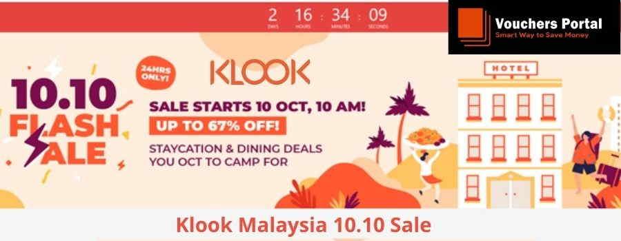 Klook Malaysia 10.10 Sale: Offers Deals & Promo Codes