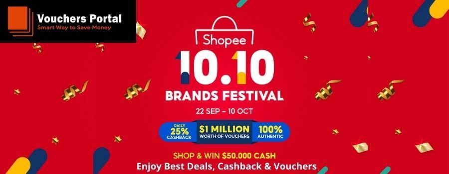 Shopee 10.10 Brands Festival Sale: Best Deals, Cashback & Vouchers